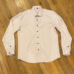 Men's Pink Dress Shirt